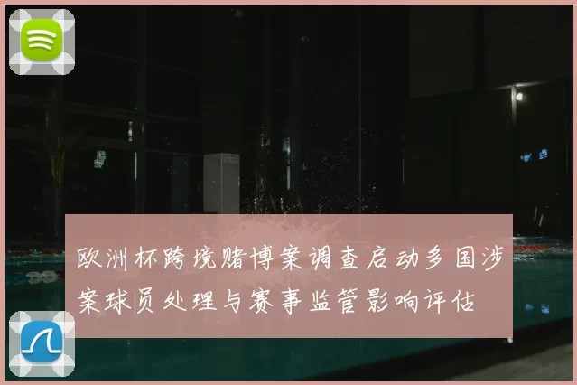 欧洲杯跨境赌博案调查启动多国涉案球员处理与赛事监管影响评估