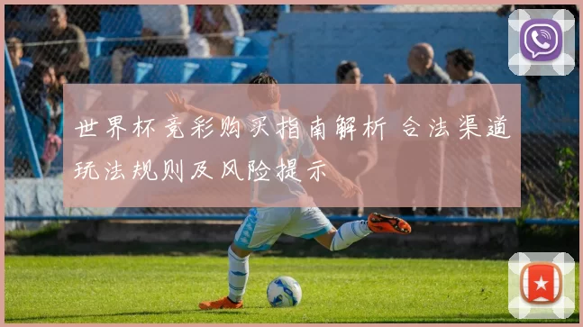 世界杯竞彩购买指南解析 合法渠道玩法规则及风险提示